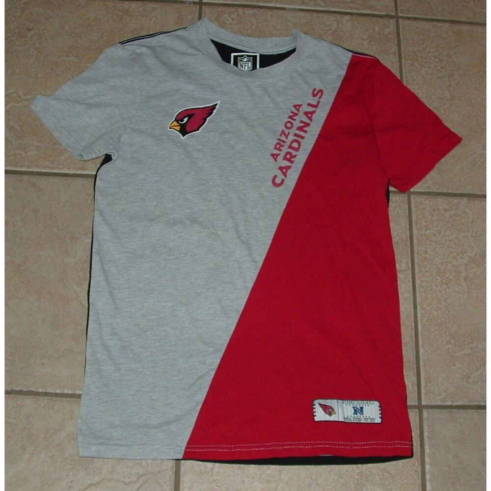 Unisex Sz Small Football ARIZONA CARDINALS Soft Stretchy Tee Shirt TEAM APPAREL
